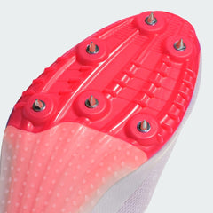 Adidas Sprintstar Running Spikes Unisex (Cloud White Orange JQ0626)