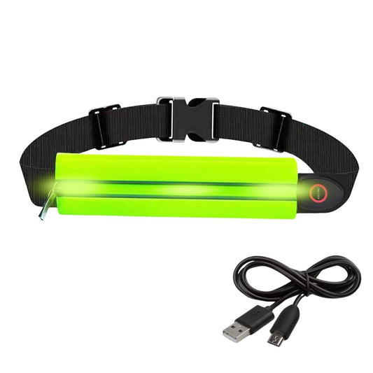 Six Peaks LED Running Belt (Neon Yellow)