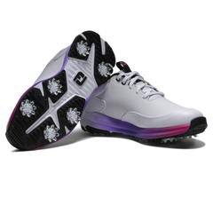 Footjoy Tour Rival Golf Shoes Women's Wide (White Purple Pink)
