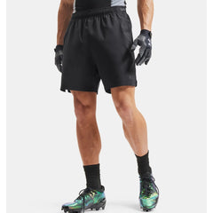 Under Armour Vanish Woven 6 Inch Graphic Shorts Men's (Black Castlerock 001)