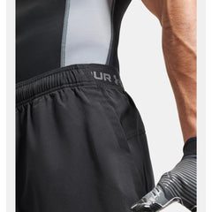 Under Armour Vanish Woven 6 Inch Graphic Shorts Men's (Black Castlerock 001)