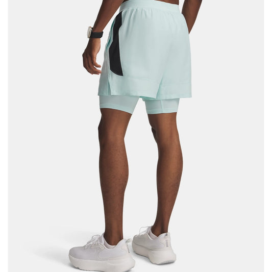 Under Armour Launch 5" 2in1 Shorts Men's (Mint 703)