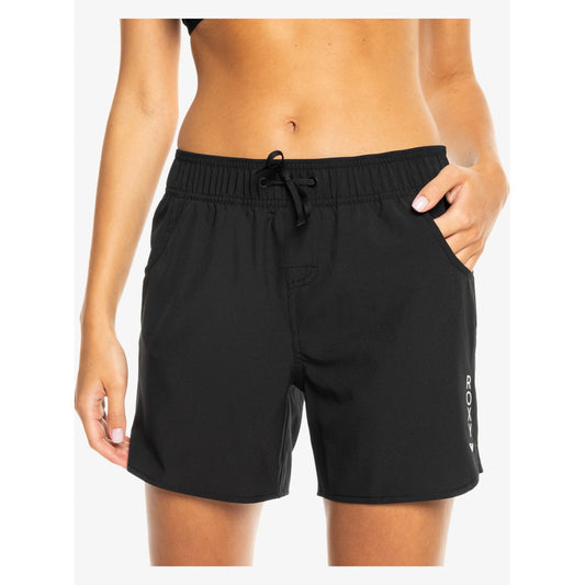 Roxy Wave 5" Board Shorts Women's (Anthracite Black KVJ0)