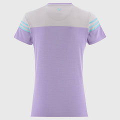 O'Neills Clare GAA Sedona 060 T-Shirt Girl's (Purple White Green)