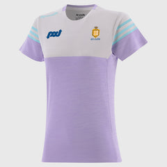 O'Neills Clare GAA Sedona 060 T-Shirt Girl's (Purple White Green)