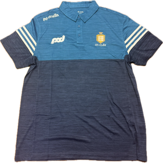 O'Neills Clare GAA Sedona 061 Polo Shirt Men's (Marine)