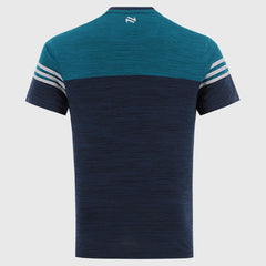 O'Neills Clare GAA Sedona 060 T-Shirt Men's (Marine Blue Silver)