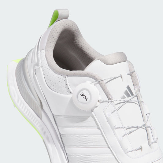Adidas R2C BOA Golf Shoes Men's (White Silver Lemon JQ1022)