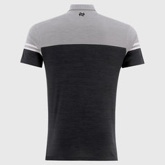 O'Neills Limerick GAA Sedona 061 Polo Shirt Men's (Black Silver)