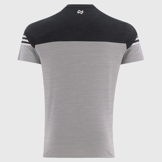 O'Neills Limerick GAA Sedona 060 T-Shirt Men's (Silver Black White)