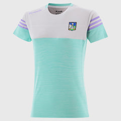 O'Neills Limerick GAA Sedona 060 T-Shirt Ladies (Mint White Purple)