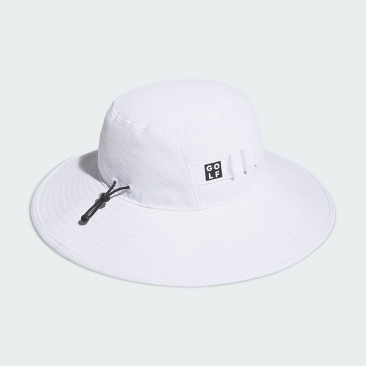 Adidas Wide Brim Golf Sun Hat Men's (White JZ2938)