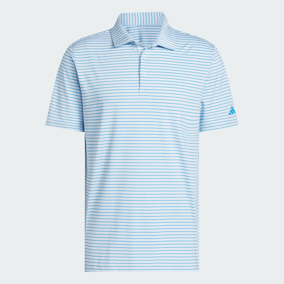 Adidas 2 Colour Stripe Polo Shirt Men's (Blue KB6790)