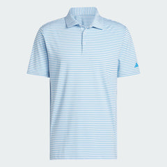 Adidas 2 Colour Stripe Polo Shirt Men's (Blue KB6790)
