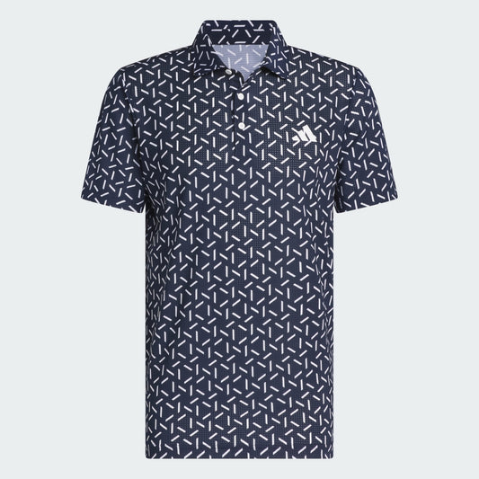 Adidas Ultimate365 Mesh Print Climacool Polo Shirt Men's (Navy KE7707)