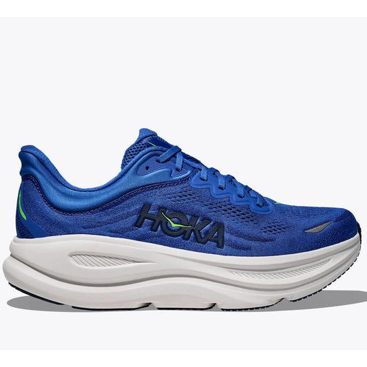 Hoka Bondi 9 Running Shoes Men's (Blue White)