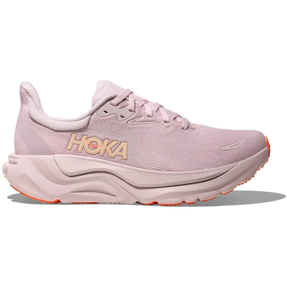 Hoka Arahi 8 Running Shoes Women's UK10 (Lilac Cream Neon)
