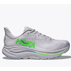 Hoka Clifton 10 Running Shoes Men's (Ash Grey Neon)