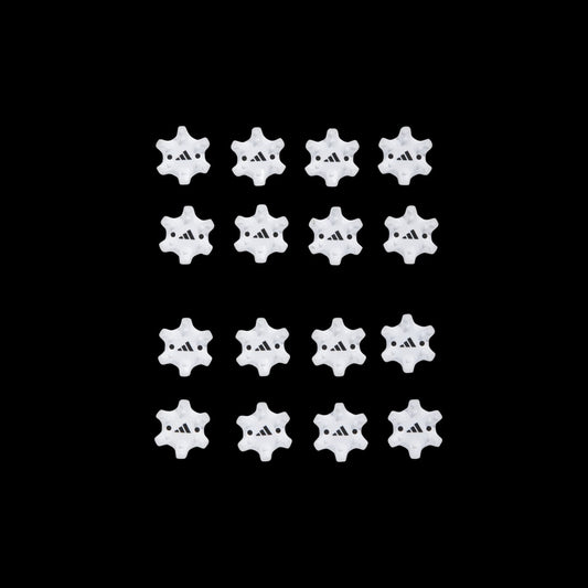 Adidas Thintech Max Golf Cleats 20 Piece Pack (White Black)