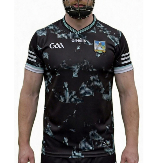 O'Neills Limerick GAA Alternate Jersey 2026 Men's (Black Mint) *First Batch Sold Out date for delivery/collection of next batch is March 27th*