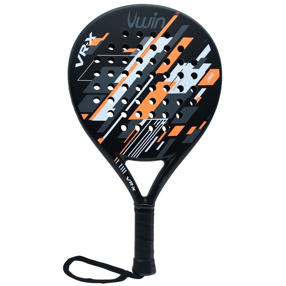 Uwin VR-X Padel Racket Junior (Black Orange)