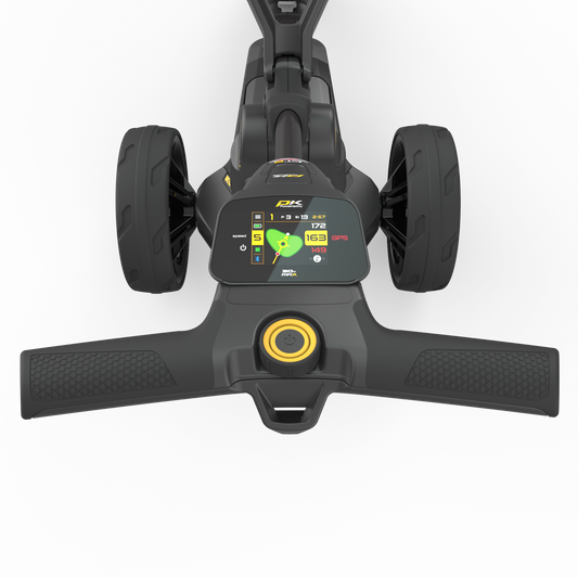 Powakaddy CT6 GPS Lithium Electric Golf Trolley (Black)