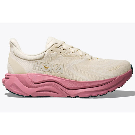 Hoka Arahi 8 Running Shoes Ladies Wide UK10 (White Purple ARLN)