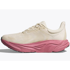 Hoka Arahi 8 Running Shoes Ladies Wide UK10 (White Purple ARLN)