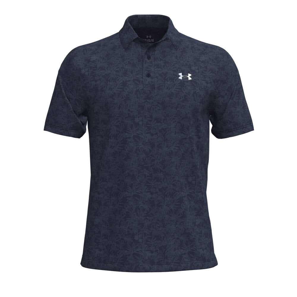 Under Armour Playoff 3.0 Print Polo Shirt Men's (Navy 429)