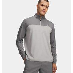 Under Armour Tee To Green Half Zip Top Men's (Clay Green White 709)