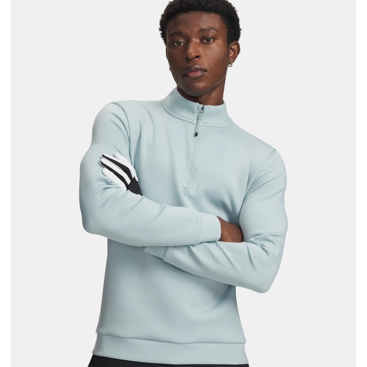 Under Armour Drive Midlayer Pullover (Enamel Blue Mint 477)