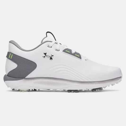 Under Armour Drive Fade 2 Golf Shoes Men's (White Grey 100)