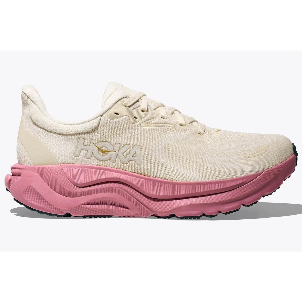 Hoka Arahi 8 Running Shoes Ladies UK10 (White Purple ARLN)
