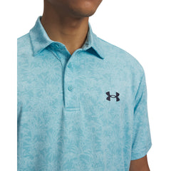 Under Armour Playoff 3.0 Print Golf Polo Men's (Blue 428)