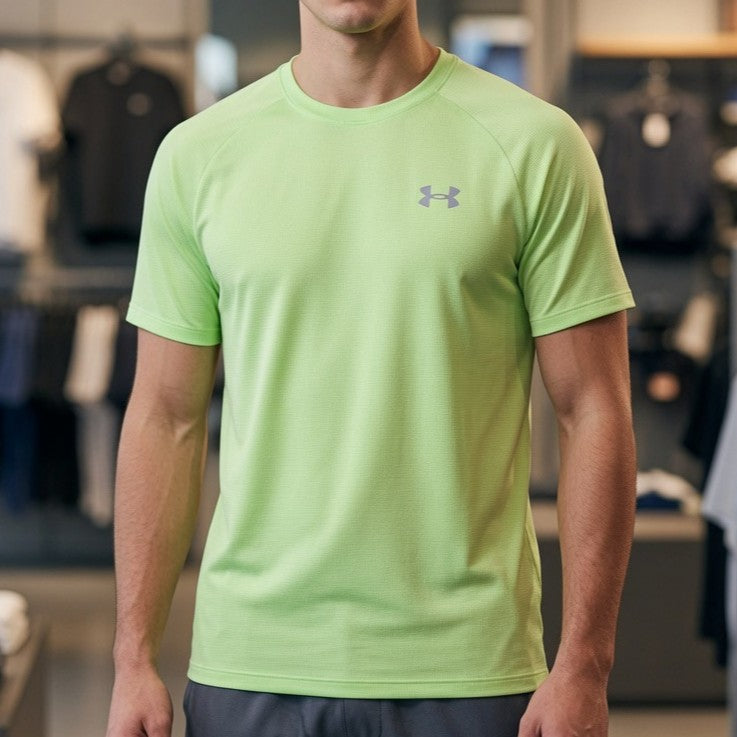 Under Armour Tech Textured T-Shirt Men's (Green 712)