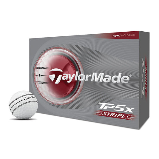 Taylor Made TP5x Stripe Golf Balls 2026 x 12