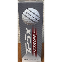 Taylor Made TP5x Stripe Golf Balls 2026 x 3