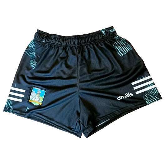 O'Neills Limerick GAA Away Shorts Kid's (Black White Mint)