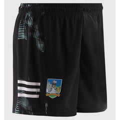 O'Neills Limerick GAA Away Shorts Kid's (Black White Mint)