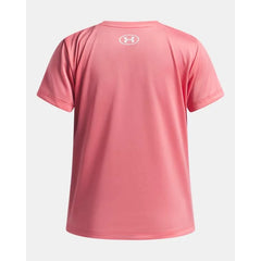 Under Armour Tech T-Shirt Girl's (Pink White 600)