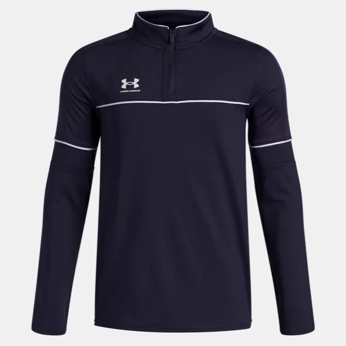 Under Armour Challenger Half Zip Top Boy's (Navy White 410)