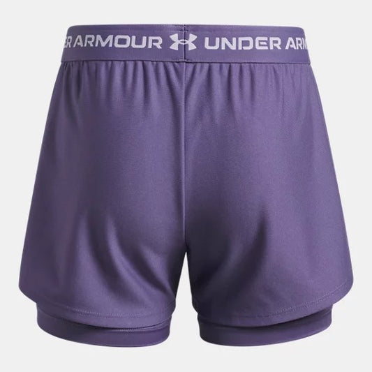 Under Armour Play Up 2 in 1 Shorts Girls' (Purple 520)