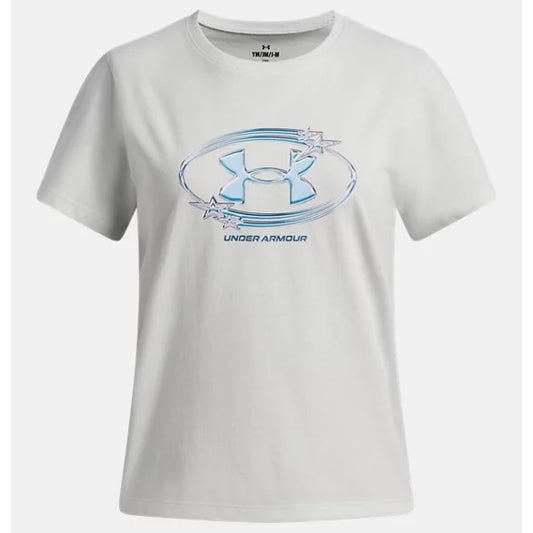 Under Armour Star Logo Lockertag T-Shirt Kid's (Green 529)