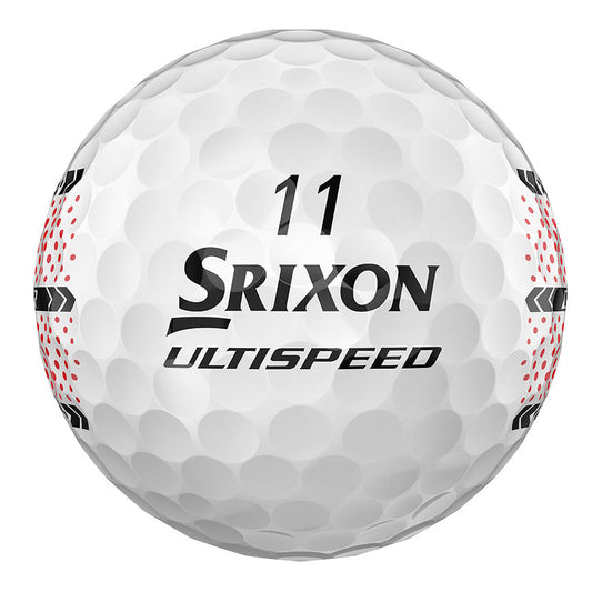 Srixon Q Star Ultispeed Trackline Golf Balls x 12