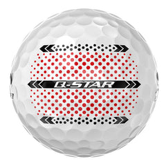 Srixon Q Star Ultispeed Trackline Golf Balls x 12