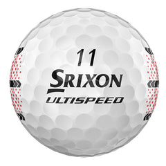 Srixon Q Star Ultispeed Trackline Golf Balls x 3