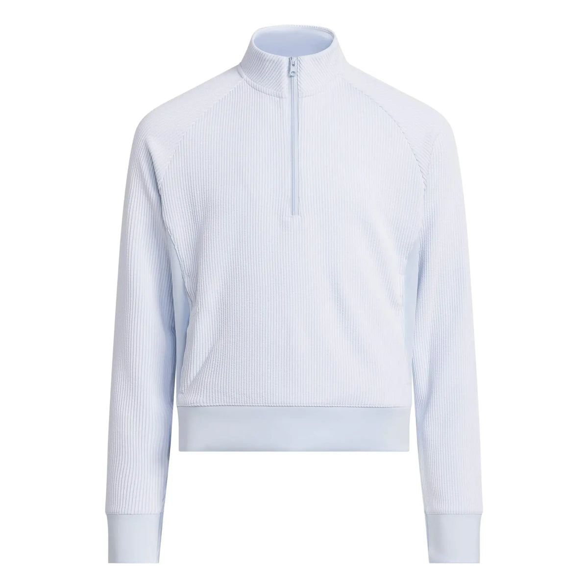 Adidas Textured Quarter Zip Girls' (Sky JY5795)