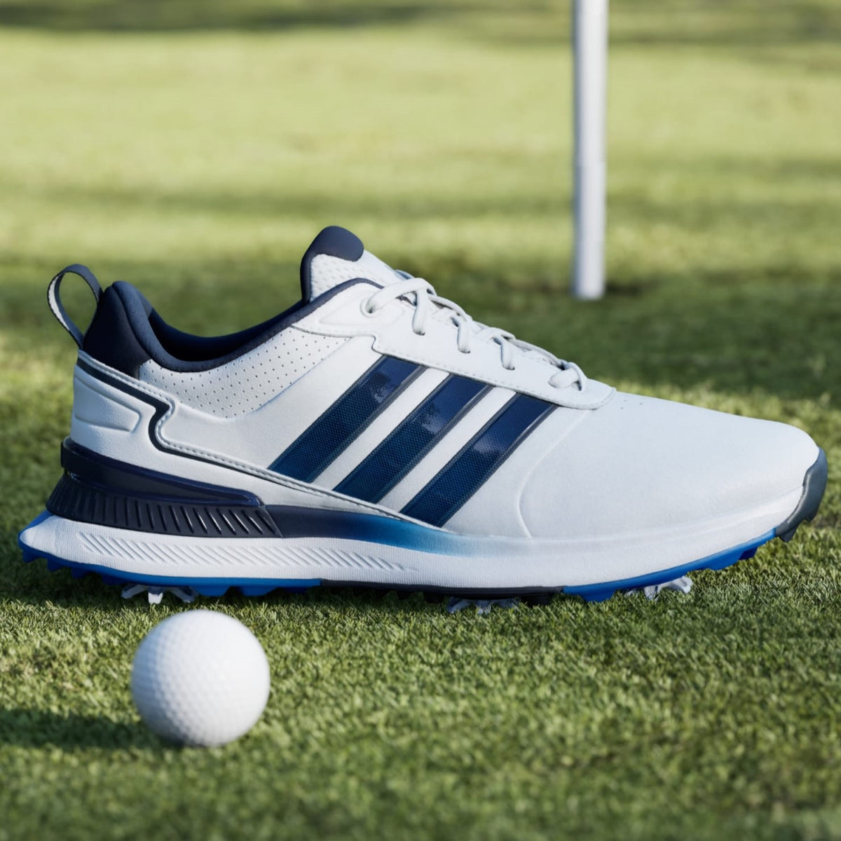 Adidas R2C 26 Golf Shoes Men's UK13.5 (White Navy JQ0902)