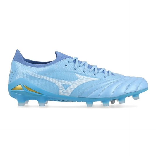Mizuno Morelia Neo IV Elite FG Football Boots Men's (Celeste White)