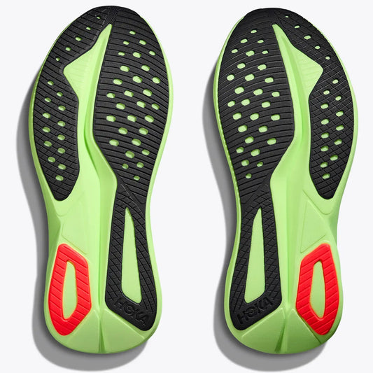 Hoka Mach 7 Running Shoes Men's (Frost Neon Yuzu)